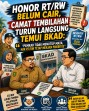 Honor RT/RW Belum Cair, Camat Tembilahan Turun Lansung Temui BKAD