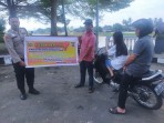 Cegah Pertambangan Ilegal, Polsek Jajaran Polres Kuansing Turun Langsung Sosialisasikan Larangan PETI