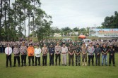 Kapolres Kuansing Pimpin Apel Gelar Pasukan Pengamanan MTQ XLIV Provinsi Riau dan Pacu Jalur Rayon II Tahun 2026