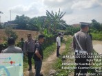 Tindak Lanjut Laporan 110, Polres Kuansing Musnahkan Satu Rakit PETI di Desa Pulau Aro