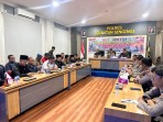 Polres Kuansing Perkuat Sinergi Lintas Sektoral Melalui Rapat Koordinasi Kesiapsiagaan Penanganan Karhutla