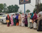 Siompu Kampar Riau Tampilkan Parade Manjujuong Dulang dan Baju Bakuduong