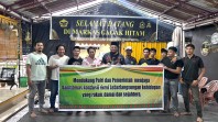 Intelkam Polda Riau Silaturahmi ke Markas Sambang Gagak Hitam Dumai, Bahas Kamtibmas