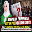Jawaban Pemerintah Untuk PKB Dilarang Dibaca, Desi Guswita: Aturan Mana yang Dipakai Satria Mandala?