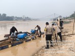 Tindak Lanjut Laporan Warga, Polres Kuansing Tertibkan Peralatan PETI di Sungai Kuantan