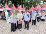 Kadis Kominfo Kabupaten Solok Kunjungi Stand UP2K Jambore PKK Tingkat Sumbar