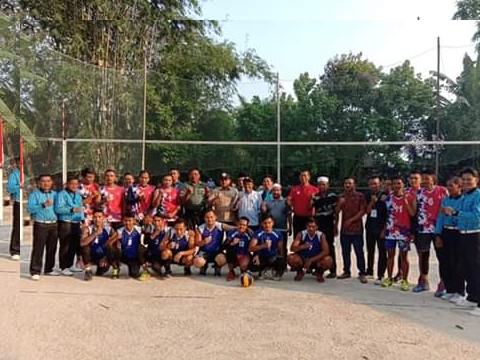 Pemuda Dusun Perambahan Gelar Open Turnamen Volly Ball