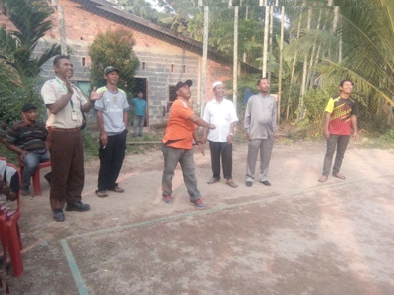 Pt Sds Bersama Warga Lubuk Gaung Sambut Hut Ri Ke 74